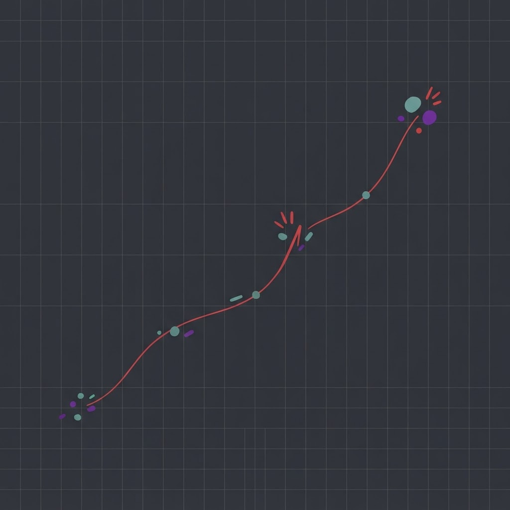 A precise path representing executable growth