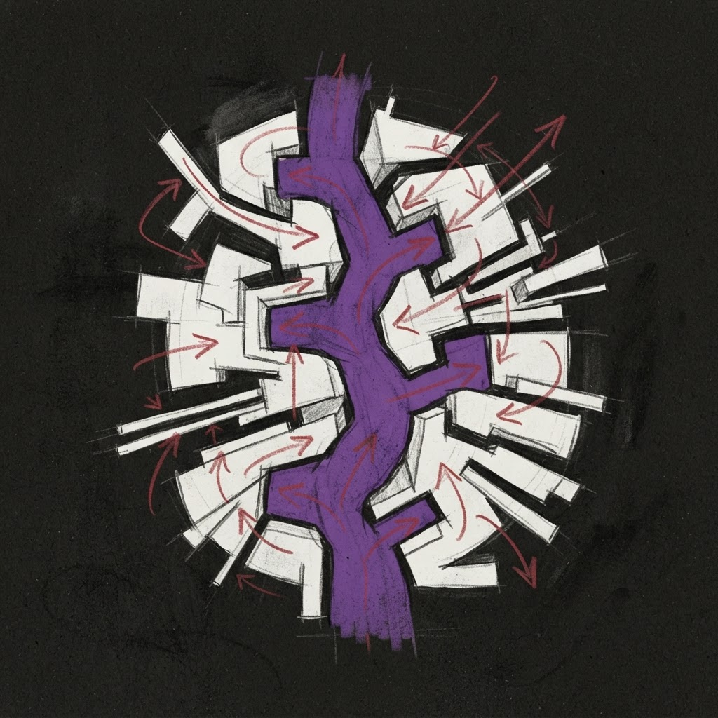 Rewiring the Organization illustration